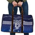 Custom Geelong Pride Travel Bag On the Road to Glory Indigenous Aboriginal - Aussie Hoodie