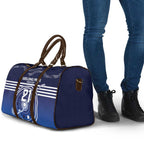 Custom Geelong Pride Travel Bag On the Road to Glory Indigenous Aboriginal - Aussie Hoodie