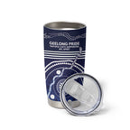 Custom Geelong Pride Tumbler Cup On the Road to Glory Indigenous Aboriginal - Aussie Hoodie