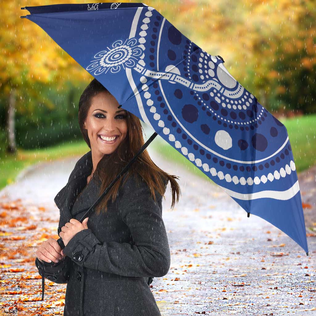 Custom Geelong Pride Umbrella On the Road to Glory Indigenous Aboriginal - Aussie Hoodie