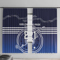 Custom Geelong Pride Window Curtain On the Road to Glory Indigenous Aboriginal - Aussie Hoodie