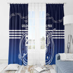 Custom Geelong Pride Window Curtain On the Road to Glory Indigenous Aboriginal - Aussie Hoodie