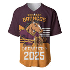 Personalised Broncos Spirit Baseball Jersey Grand Final Champions 2025 - Aussie Hoodie