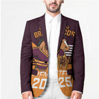 Personalised Broncos Spirit Blazer Grand Final Champions 2025 - Aussie Hoodie