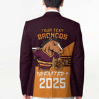 Personalised Broncos Spirit Blazer Grand Final Champions 2025 - Aussie Hoodie