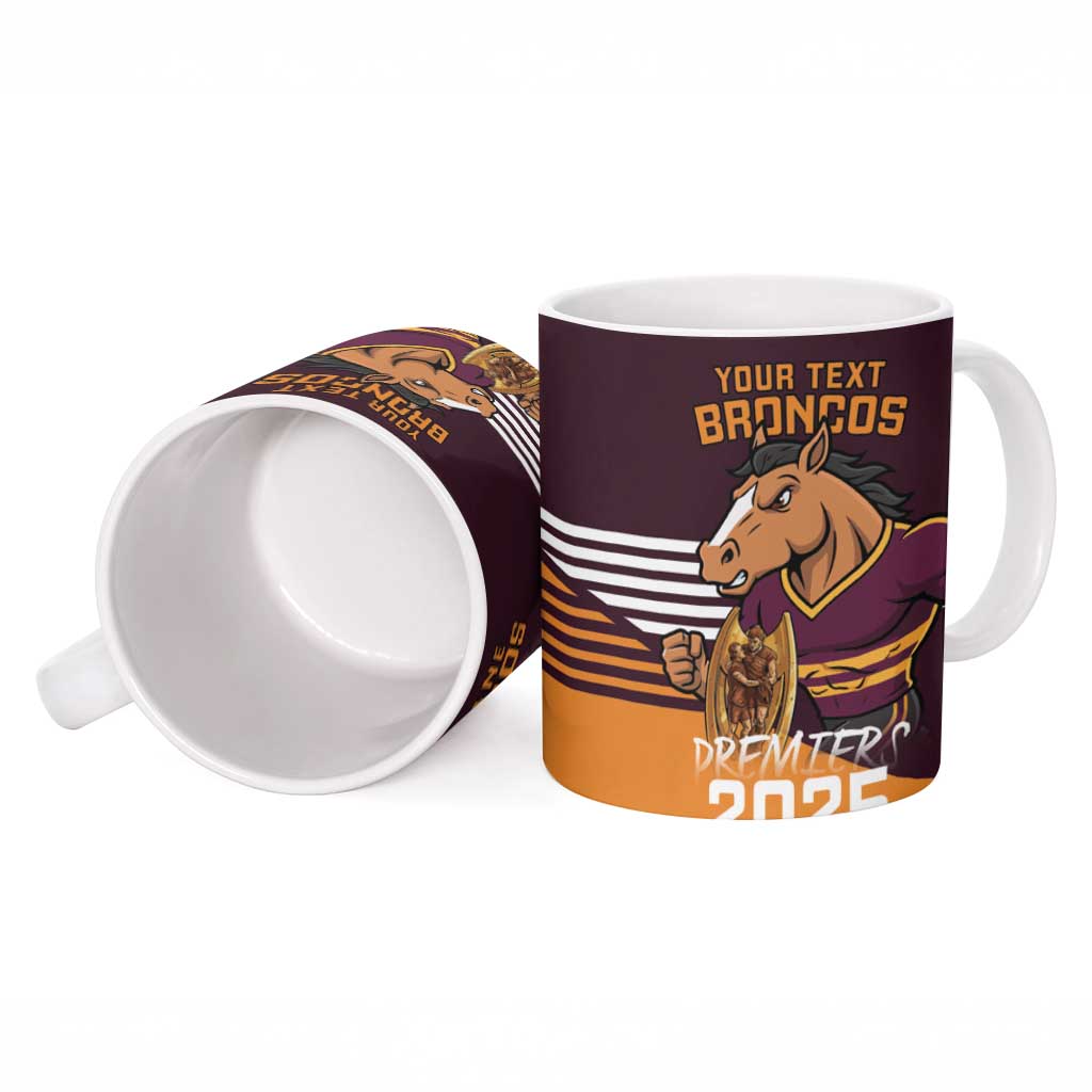 Personalised Broncos Spirit Ceramic Mug Grand Final Champions 2025 - Aussie Hoodie