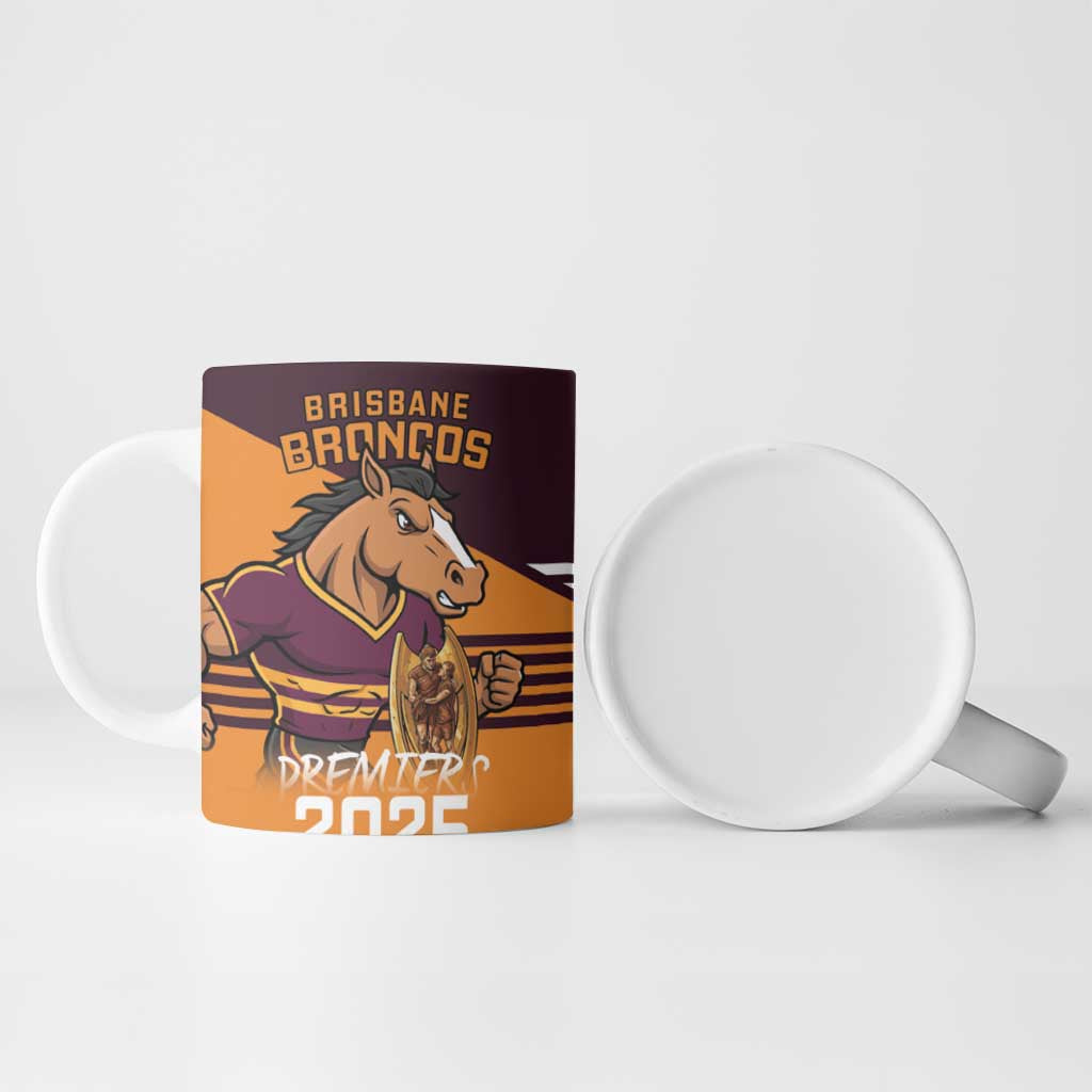 Personalised Broncos Spirit Ceramic Mug Grand Final Champions 2025 - Aussie Hoodie
