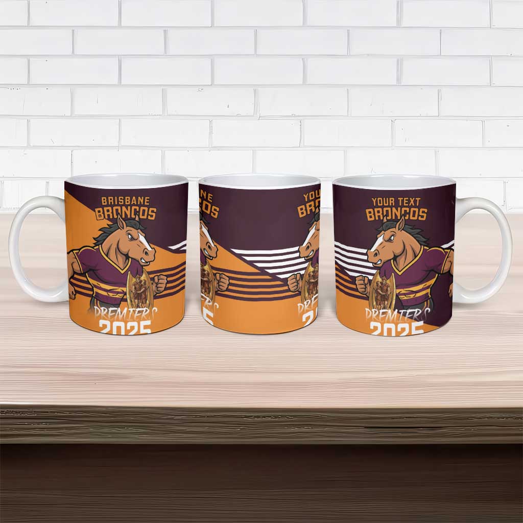 Personalised Broncos Spirit Ceramic Mug Grand Final Champions 2025 - Aussie Hoodie