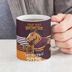 Personalised Broncos Spirit Ceramic Mug Grand Final Champions 2025 - Aussie Hoodie