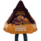 Personalised Broncos Spirit Cloak Grand Final Champions 2025 - Aussie Hoodie
