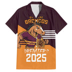 Personalised Broncos Spirit Hawaiian Shirt Grand Final Champions 2025 - Aussie Hoodie