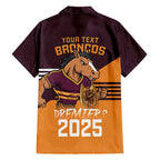 Personalised Broncos Spirit Hawaiian Shirt Grand Final Champions 2025 - Aussie Hoodie
