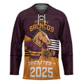 Personalised Broncos Spirit Hockey Jersey Grand Final Champions 2025 - Aussie Hoodie