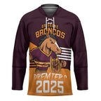 Personalised Broncos Spirit Hockey Jersey Grand Final Champions 2025 - Aussie Hoodie