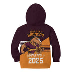 Personalised Broncos Spirit Kid Hoodie Grand Final Champions 2025 - Aussie Hoodie