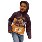 Personalised Broncos Spirit Kid Hoodie Grand Final Champions 2025 - Aussie Hoodie