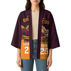 Personalised Broncos Spirit Kimono Grand Final Champions 2025 - Aussie Hoodie