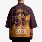 Personalised Broncos Spirit Kimono Grand Final Champions 2025 - Aussie Hoodie