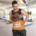 Personalised Broncos Spirit Men Tank Top Grand Final Champions 2025 - Aussie Hoodie