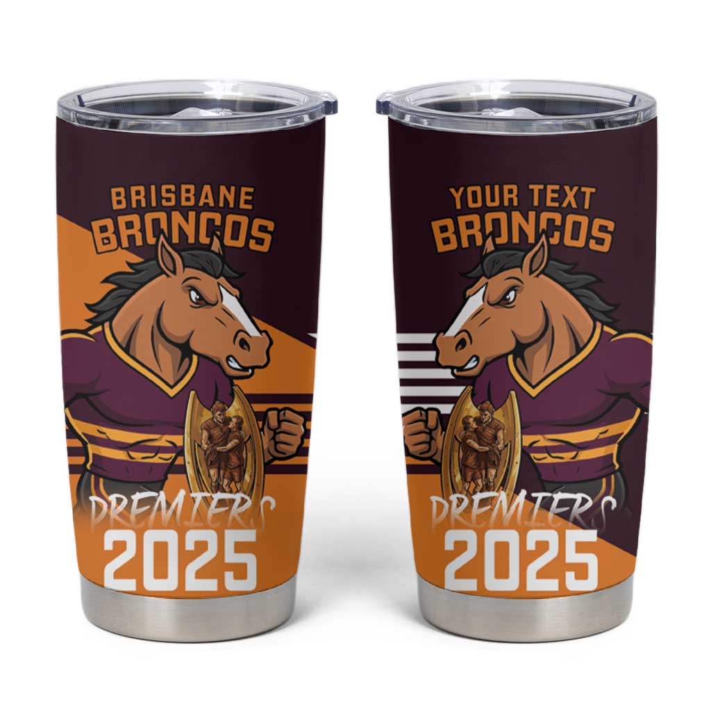 Personalised Broncos Spirit Tumbler Cup Grand Final Champions 2025 - Aussie Hoodie