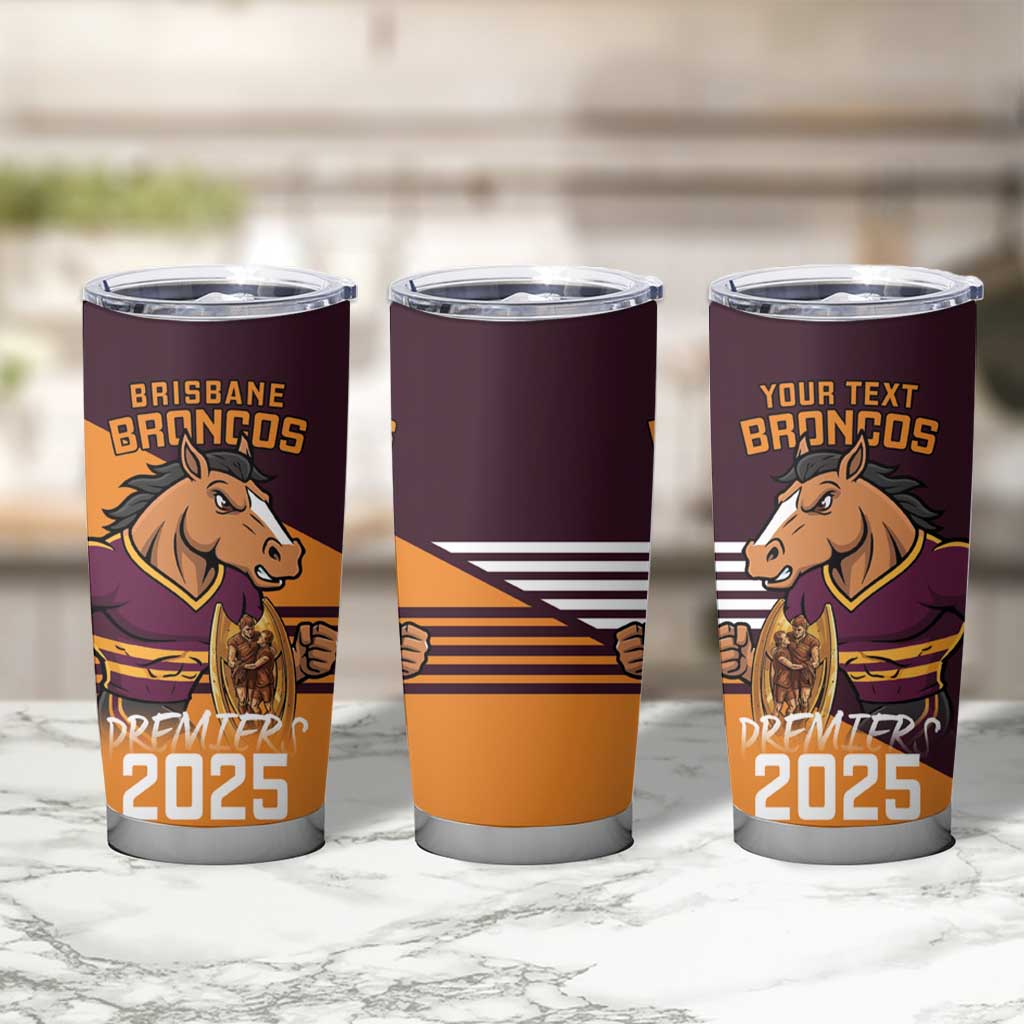 Personalised Broncos Spirit Tumbler Cup Grand Final Champions 2025 - Aussie Hoodie