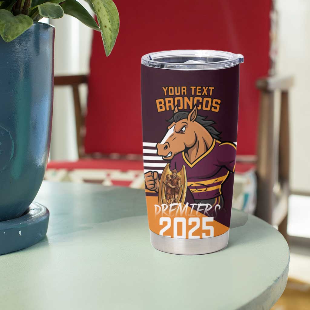 Personalised Broncos Spirit Tumbler Cup Grand Final Champions 2025 - Aussie Hoodie