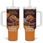 Personalised Broncos Spirit Tumbler With Handle Grand Final Champions 2025 - Aussie Hoodie