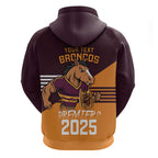 Personalised Broncos Spirit Zip Hoodie Grand Final Champions 2025 - Aussie Hoodie