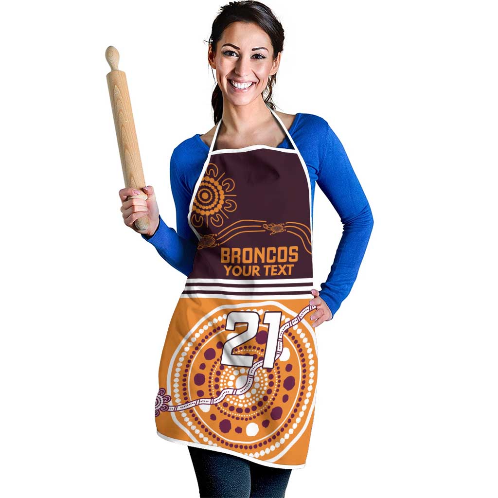 Custom Broncos Spirit Apron Ride for Glory Indigenous Aboriginal - Aussie Hoodie