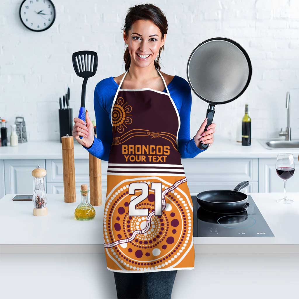 Custom Broncos Spirit Apron Ride for Glory Indigenous Aboriginal - Aussie Hoodie