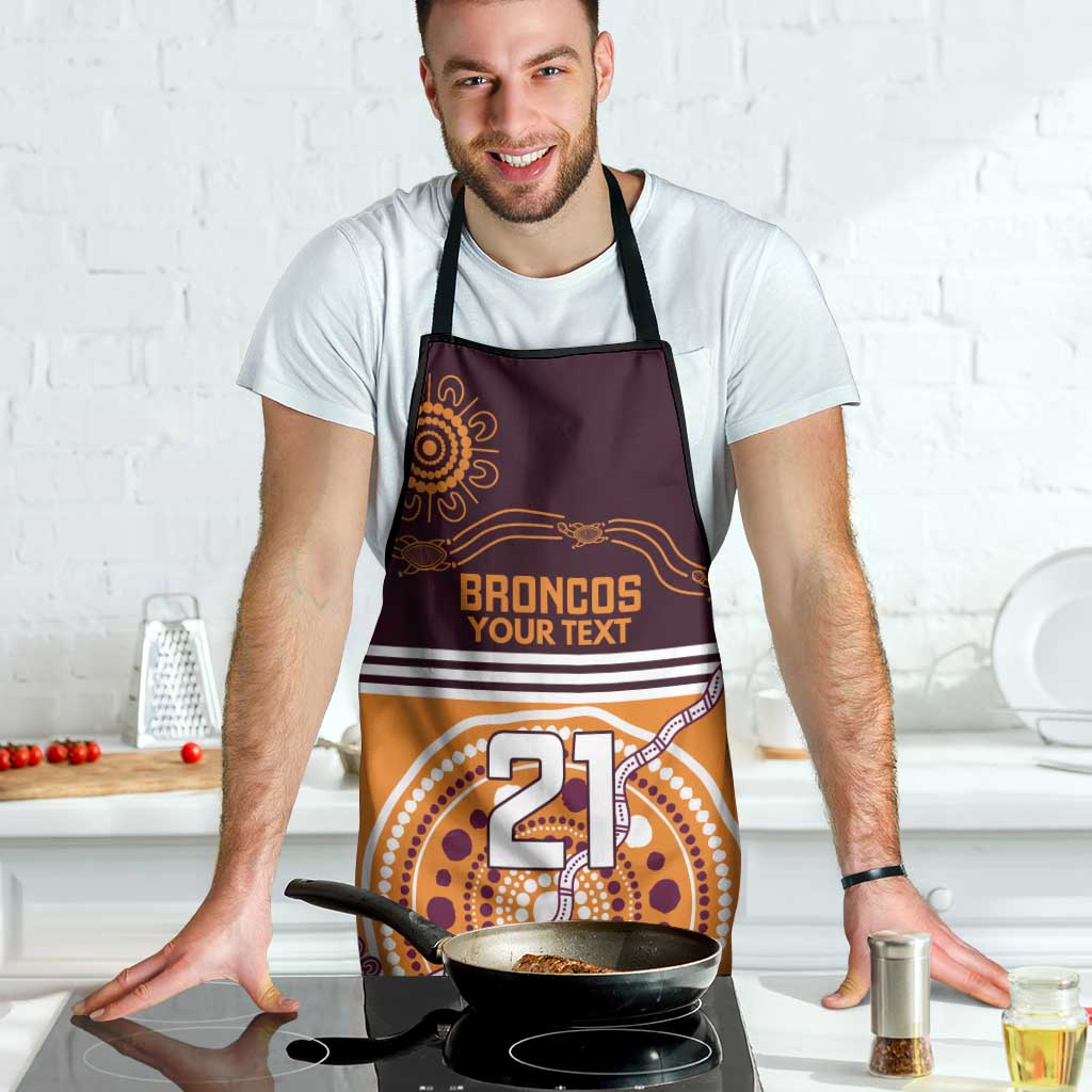 Custom Broncos Spirit Apron Ride for Glory Indigenous Aboriginal - Aussie Hoodie