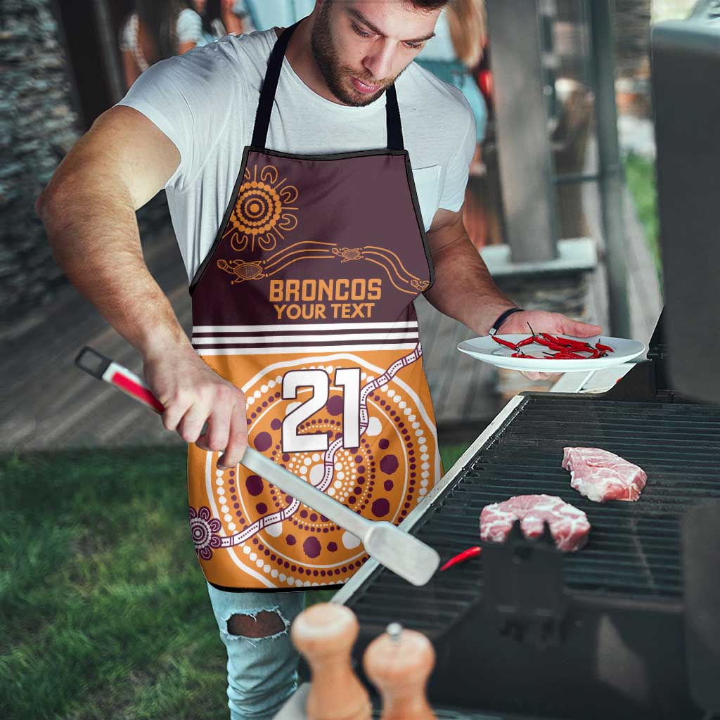 Custom Broncos Spirit Apron Ride for Glory Indigenous Aboriginal - Aussie Hoodie