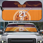 Custom Broncos Spirit Auto Sun Shade Ride for Glory Indigenous Aboriginal - Aussie Hoodie