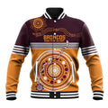 Custom Broncos Spirit Baseball Jacket Ride for Glory Indigenous Aboriginal - Aussie Hoodie