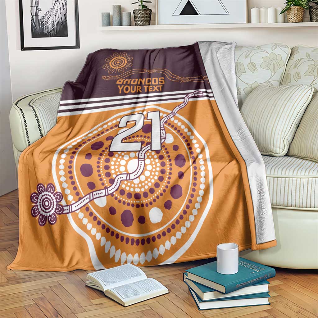 Custom Broncos Spirit Blanket Ride for Glory Indigenous Aboriginal - Aussie Hoodie
