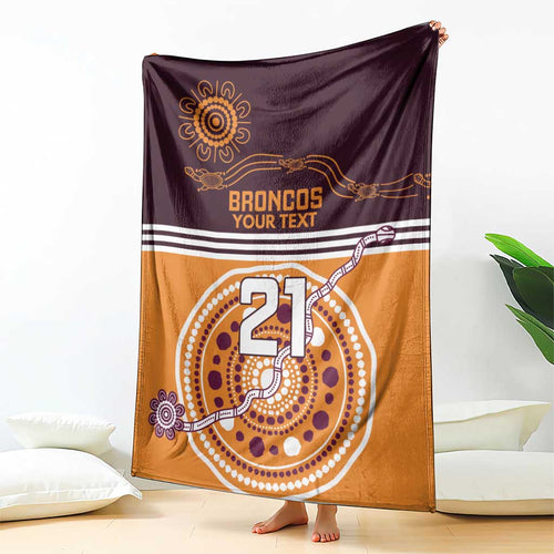 Custom Broncos Spirit Blanket Ride for Glory Indigenous Aboriginal - Aussie Hoodie