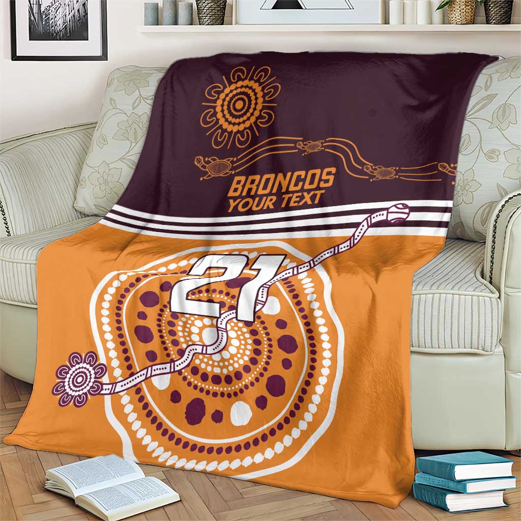 Custom Broncos Spirit Blanket Ride for Glory Indigenous Aboriginal - Aussie Hoodie