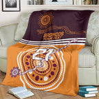 Custom Broncos Spirit Blanket Ride for Glory Indigenous Aboriginal - Aussie Hoodie