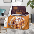 Custom Broncos Spirit Blanket Ride for Glory Indigenous Aboriginal - Aussie Hoodie