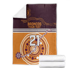 Custom Broncos Spirit Blanket Ride for Glory Indigenous Aboriginal - Aussie Hoodie