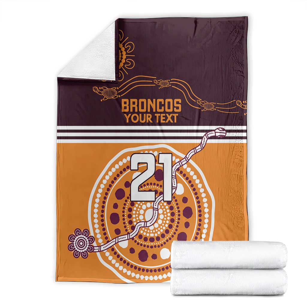 Custom Broncos Spirit Blanket Ride for Glory Indigenous Aboriginal - Aussie Hoodie