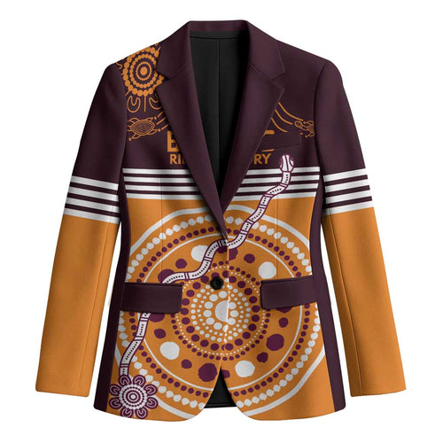 Custom Broncos Spirit Blazer Ride for Glory Indigenous Aboriginal - Aussie Hoodie