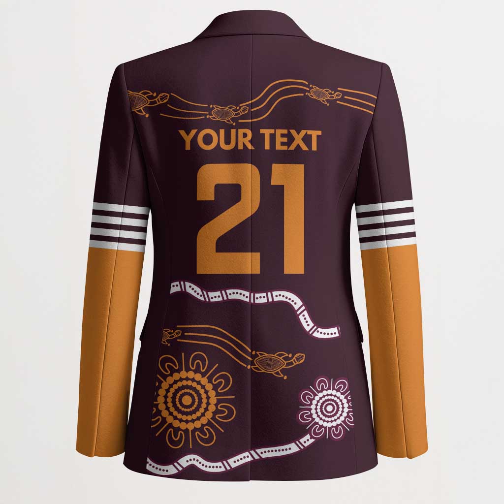 Custom Broncos Spirit Blazer Ride for Glory Indigenous Aboriginal - Aussie Hoodie