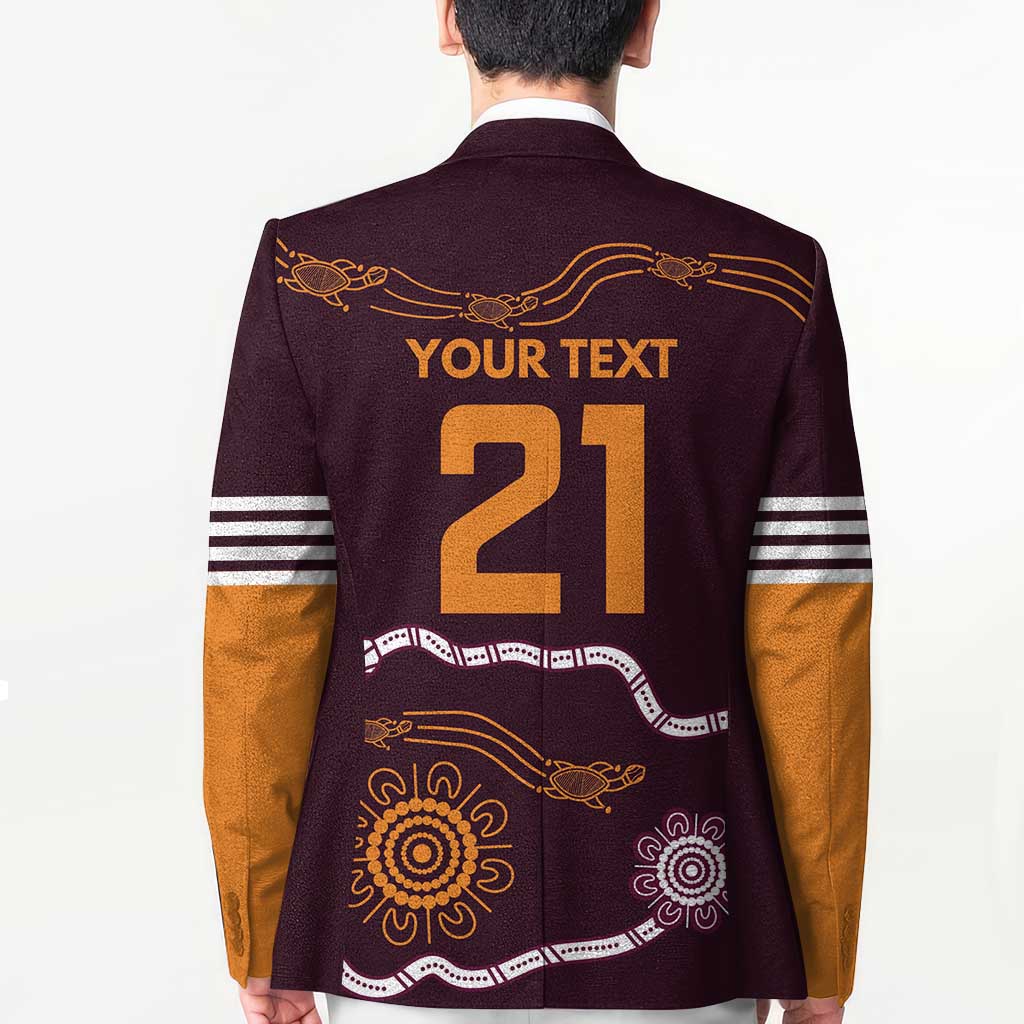 Custom Broncos Spirit Blazer Ride for Glory Indigenous Aboriginal - Aussie Hoodie