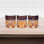 Custom Broncos Spirit Ceramic Mug Ride for Glory Indigenous Aboriginal - Aussie Hoodie