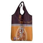 Custom Broncos Spirit Grocery Bag Ride for Glory Indigenous Aboriginal - Aussie Hoodie