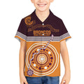 Custom Broncos Spirit Kid Hawaiian Shirt Ride for Glory Indigenous Aboriginal - Aussie Hoodie