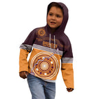 Custom Broncos Spirit Kid Hoodie Ride for Glory Indigenous Aboriginal - Aussie Hoodie
