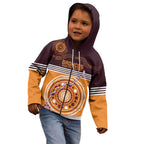 Custom Broncos Spirit Kid Hoodie Ride for Glory Indigenous Aboriginal - Aussie Hoodie