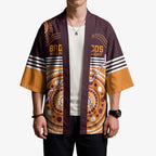 Custom Broncos Spirit Kimono Ride for Glory Indigenous Aboriginal - Aussie Hoodie
